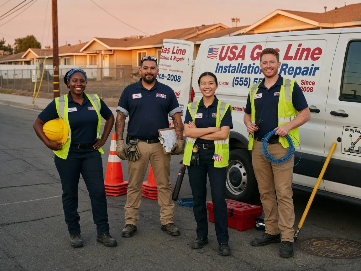 Gas Line Installation company in Wann, OK